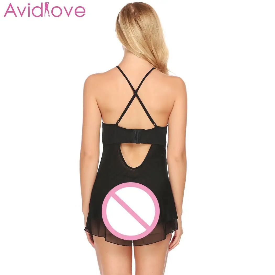Avidlove женское сексуальное нижнее белье ночное Сетчатое эротическое lenceria