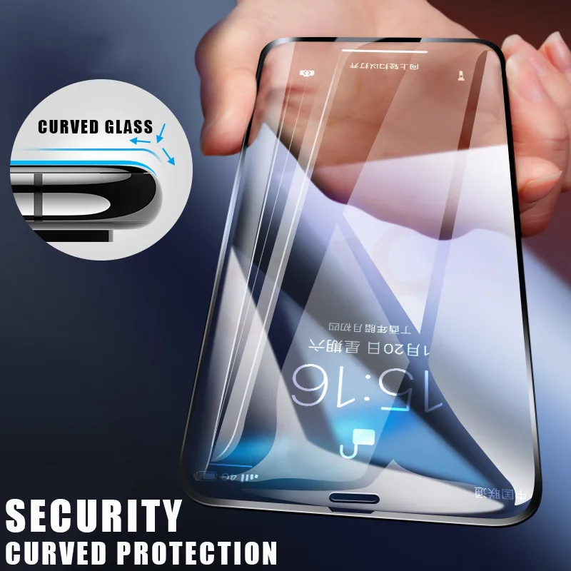 5D Full Cover Edge Tempered Glass For iPhone 7 8 6 Plus Screen Protector X 6s Film Protection | Мобильные телефоны и