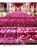 20mlot rose flower capet 1 4 meter wide wedding rose carpet wedding carpet runnerwedding decorationwedding aisle runner