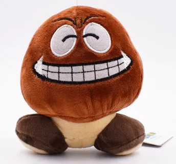 6inch Goomba Супер Братья Марио плюшевый Йоши Koopa Troopa с молотком Бумеранг Wario Waluigi Гумба гриб старый человек Toadette горячие игрушки детские - Цвет: 6inch Goomba