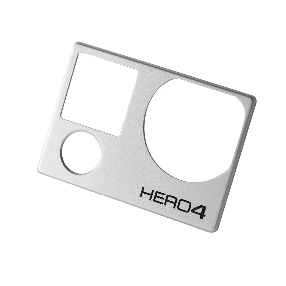 Передняя крышка Лицевая панель рамка Корпус Запасные части для GoPro Hero4 черный и