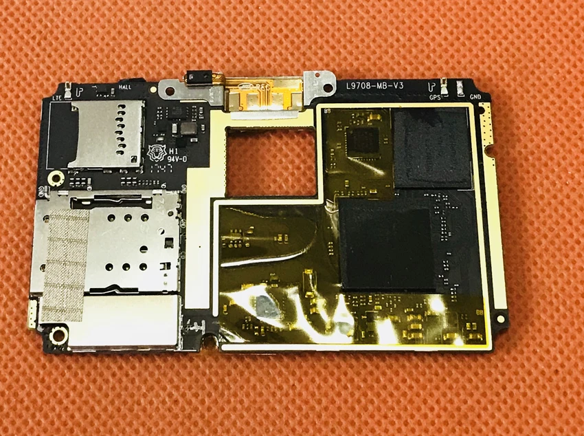 Б/у оригинальная материнская плата 4G RAM + 64G ROM для Elephone S8 MTK Helio X25 Deca Core Бесплатная
