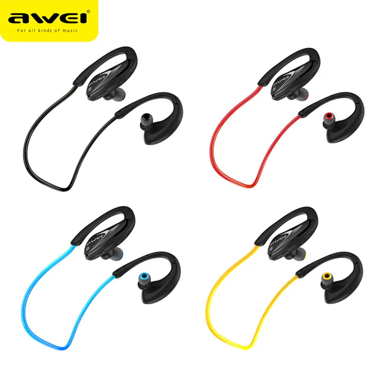 Оригинальные Беспроводные Наушники AWEI A880BL спортивные наушники вкладыши Bluetooth 20