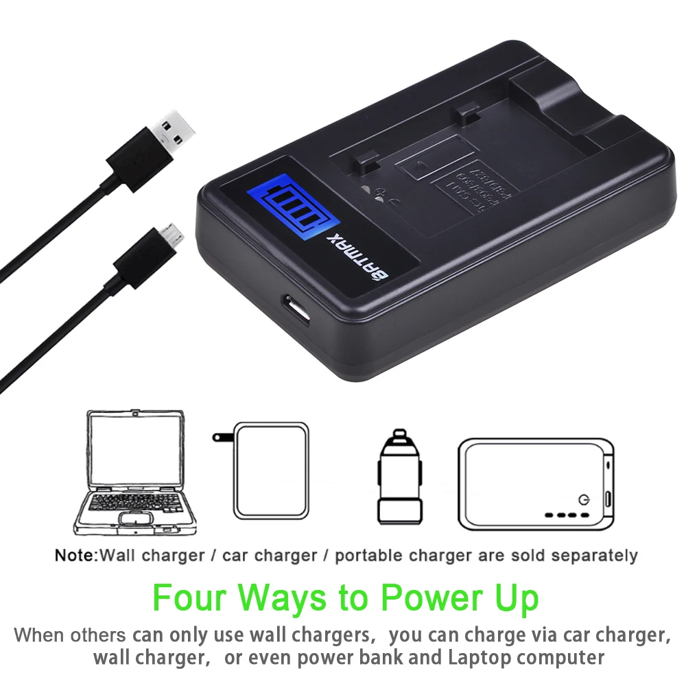 Batmax 4 Упак. BP 820 BP820 камера батарея + ЖК Зарядное устройство USB для Canon фотокамера VIXIA