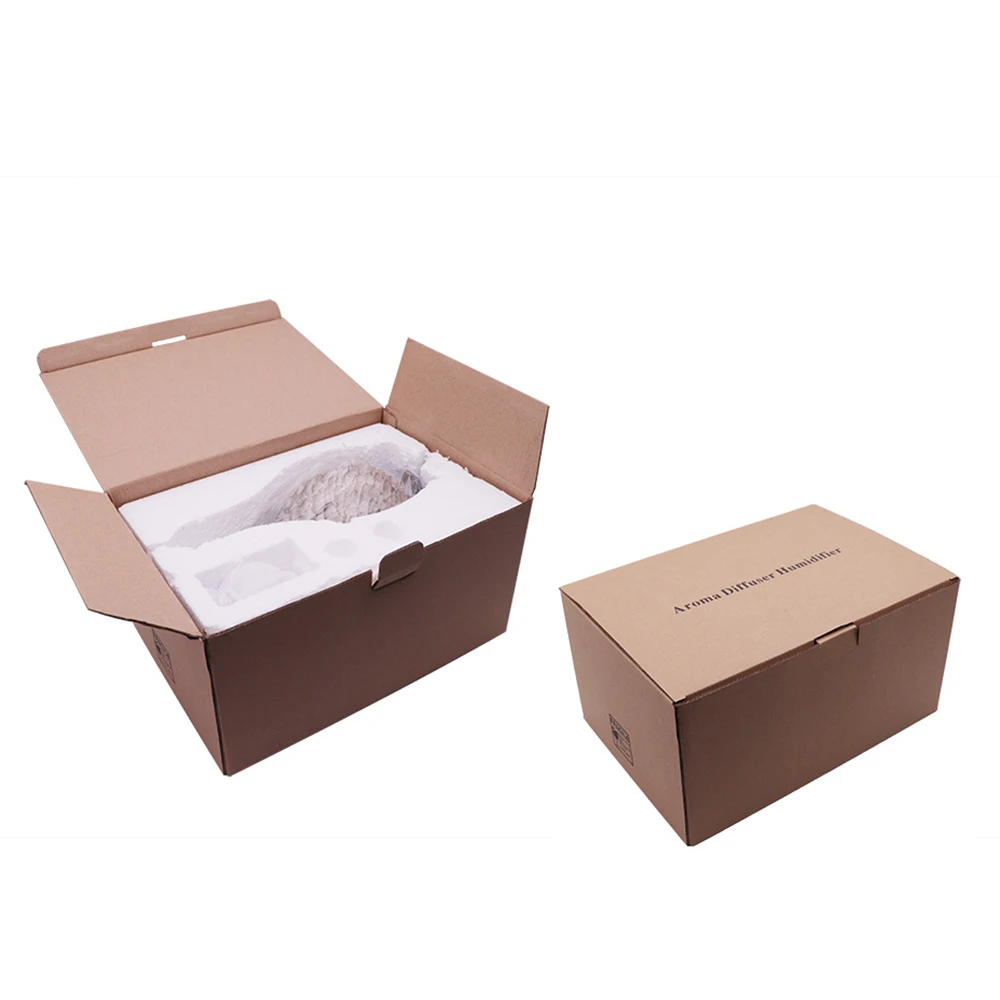 3D стеклянная деревянная ваза в форме эфирного масла ультразвуковой