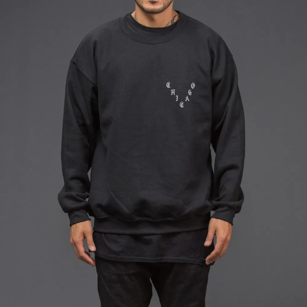 

Hoodies jerseys worn by kanye west Chicago perfect pablo pop up shop sweatshirt jerseys in the fall and winter of men and women