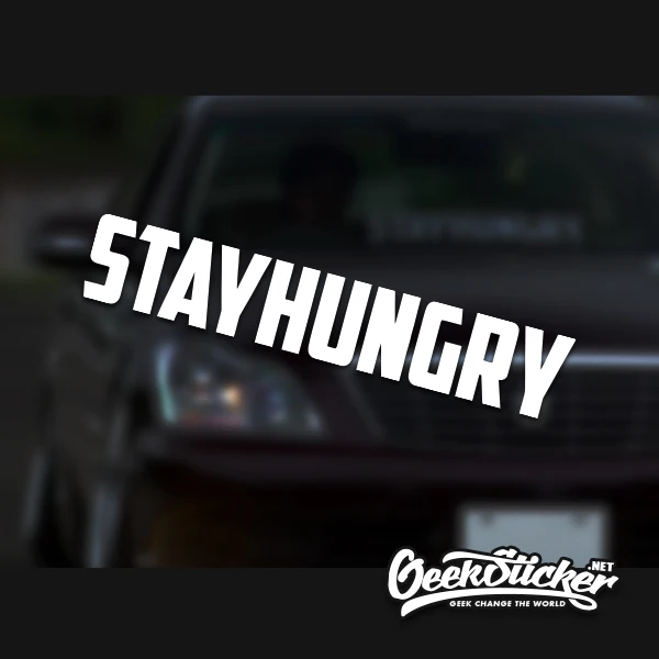 Stayhungry Водонепроницаемый авто лобовое стекло автомобиля наклейка на ветровое