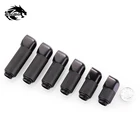 BYKSKI G14 ''90-градусный поворотный фитингудлинитель 152025303540 мм, цвет воды, черный, серебряный