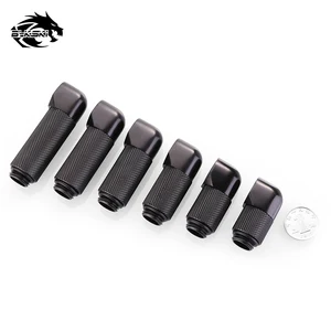 BYKSKI G14 ''90-градусный поворотный фитингудлинитель 152025303540 мм, цвет воды, черный, серебряный