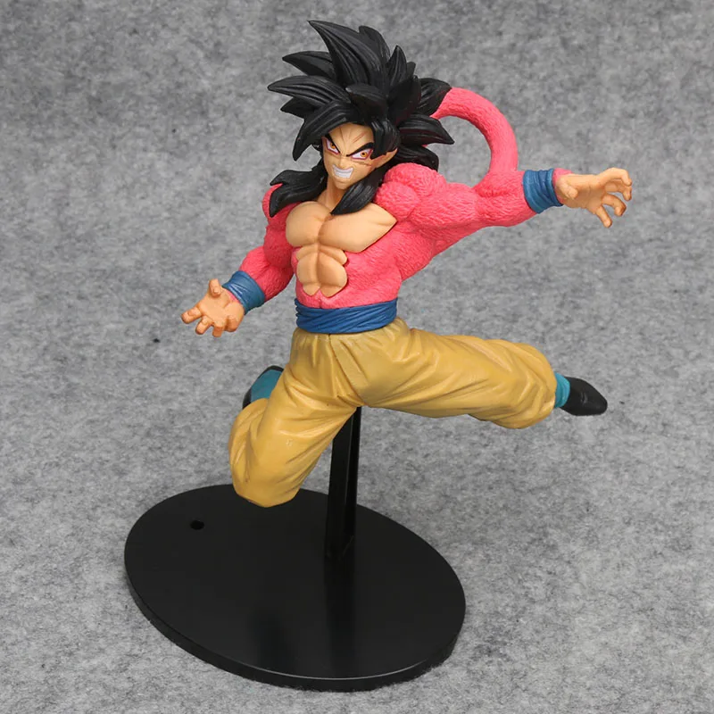 Dragonball GT Super Saiyan 4 Vegeta ПВХ Фигурки Dragon Ball Z Goku Vegeta Gogeta Коллекция фигурка модель игрушки Drago Brinqudoes - Цвет: Синий