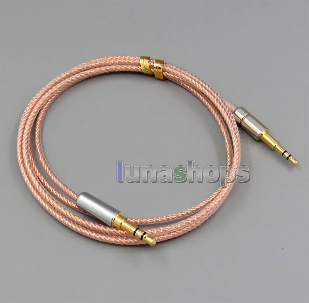 

LN004256 1.3m 7N OCC Earphone Cable For Sennheiser mm400 mm450 HD500 HD570 HD575 HD200 HD270 EH2270 HD590 Philips Fidelio UE60