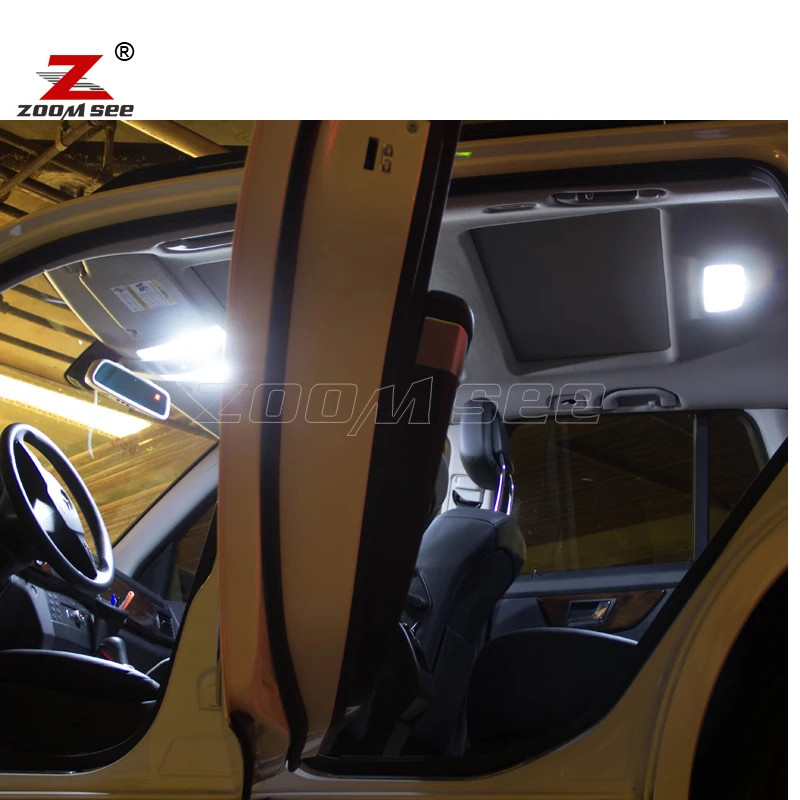 22 шт. x Canbus без ошибок Светодиодная лампа для салона купола комплект Mercedes Benz CLS C218