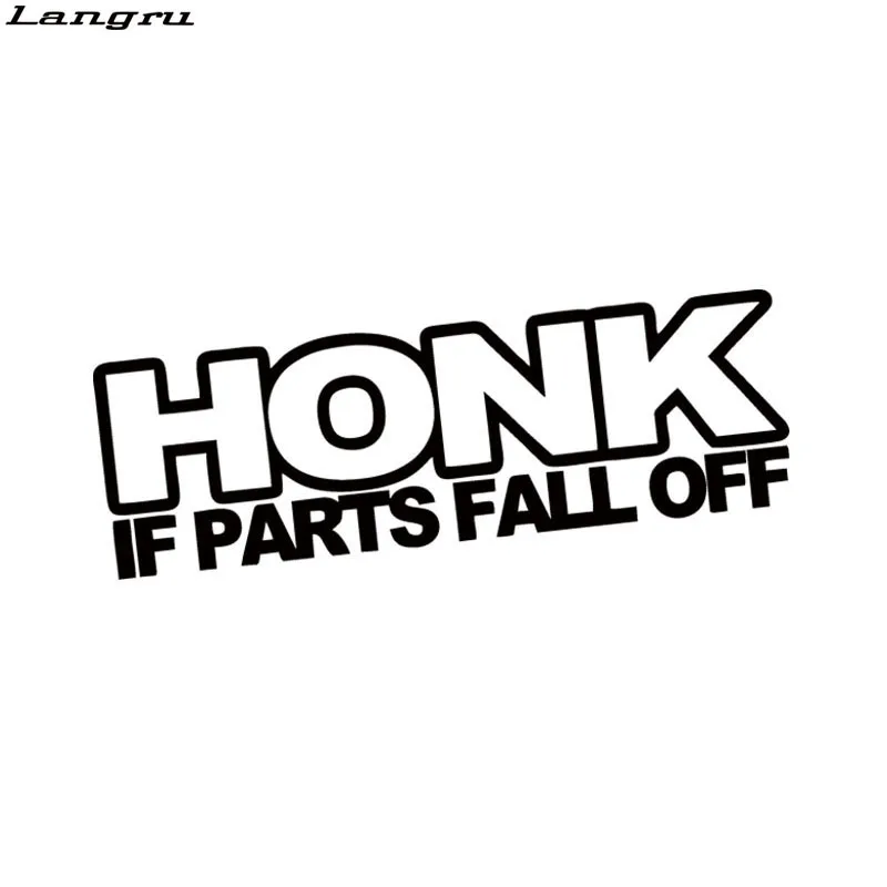 Langru Honk запчасти наклейка забавный Стайлинг автомобиля дрифт опущенная старая