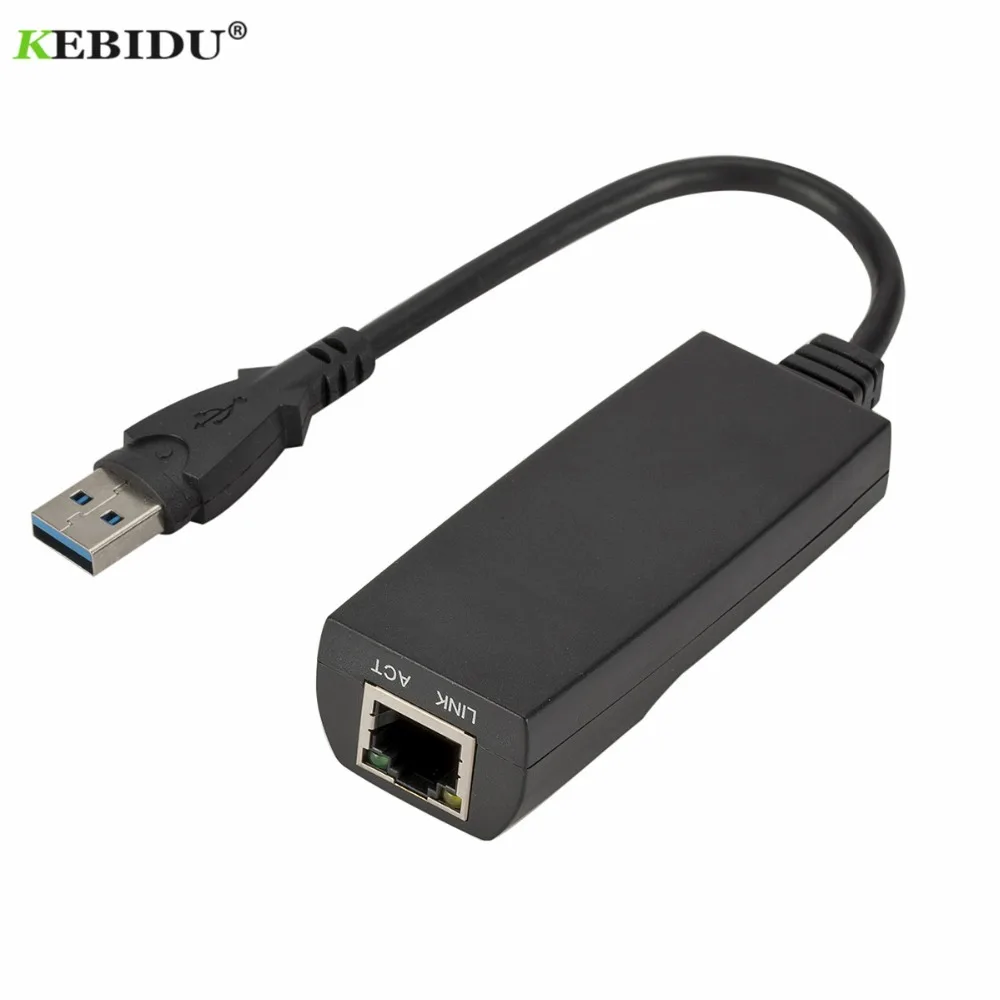 Новый проводной USB 3 0 к Gigabit Ethernet RJ45 LAN (10/100/1000) Мбит/с сетевой адаптер Сетевая карта