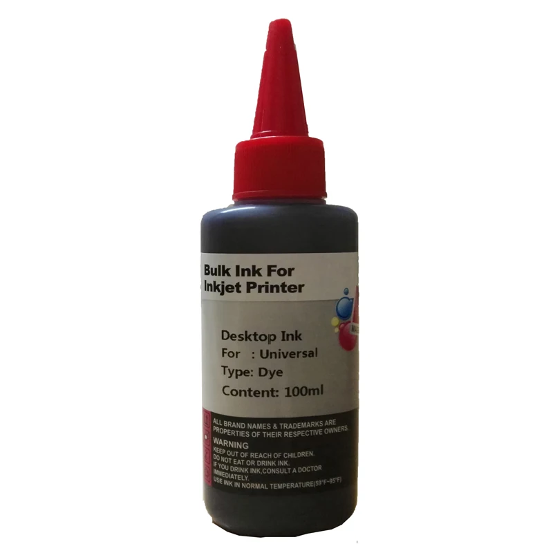3 set100ml красочные совместимы пополнения чернил для canon hp epson samsung lexmark dell brother