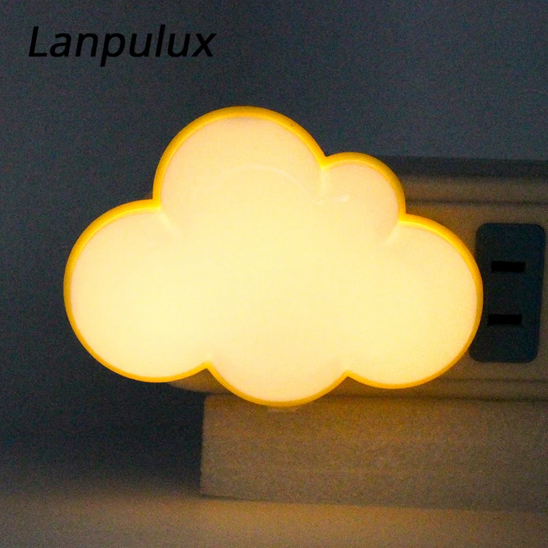Lanpulux 3D облачная прикроватная лампа с датчиком управления теплые белые ночные
