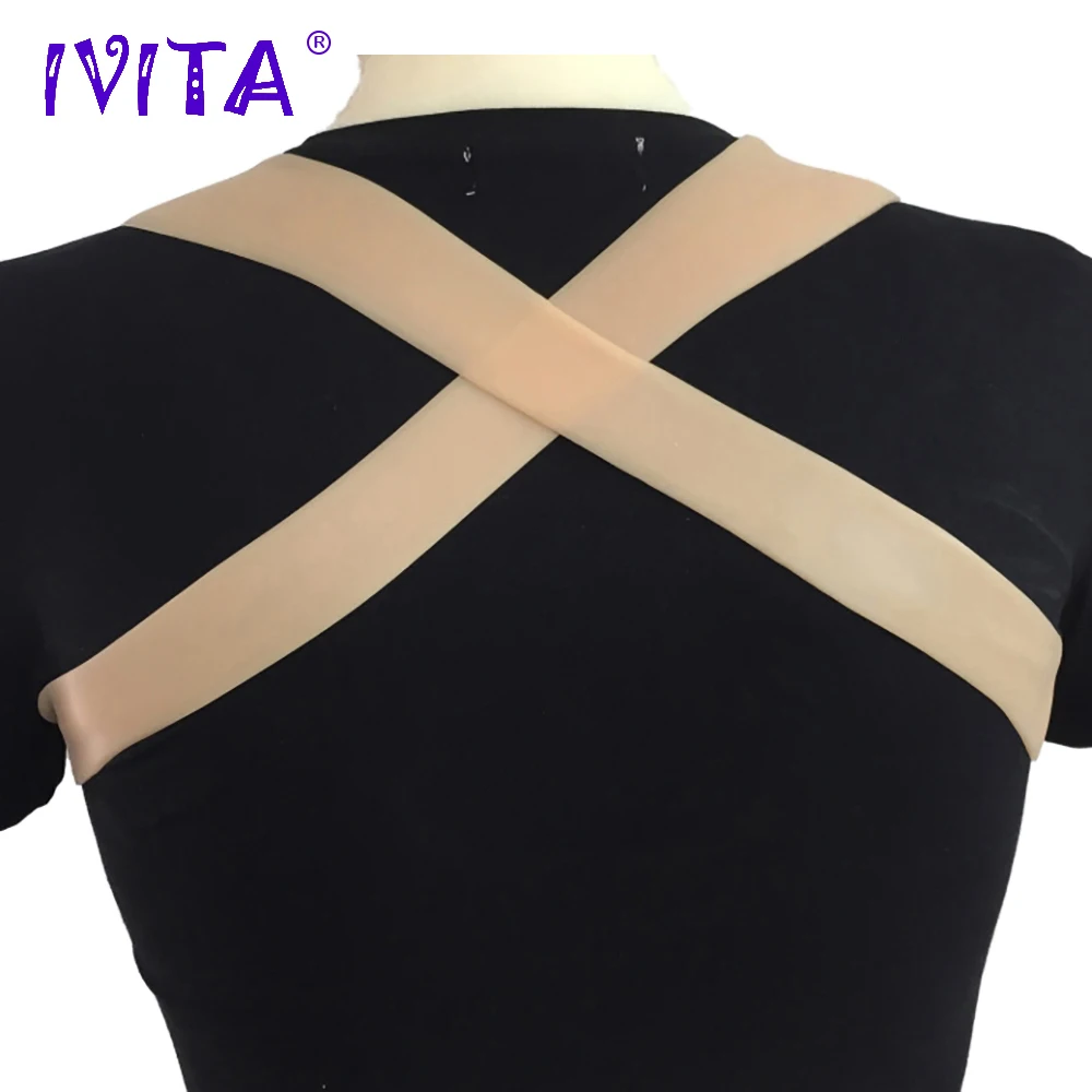 Реалистичная силиконовая форма для груди IVITA 2800 г искусственные искусственная