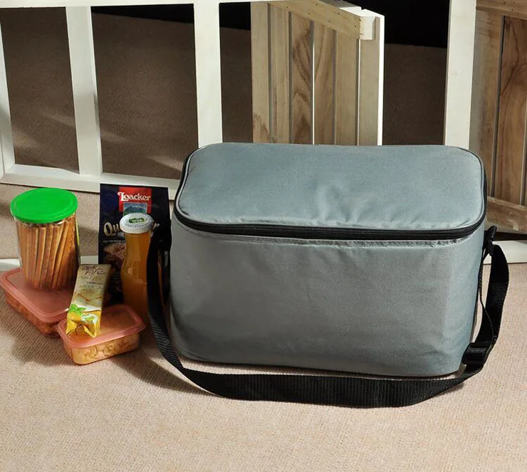 Большая изолированная сумка 18 л холодильник для ланча с ручкой изоляционная