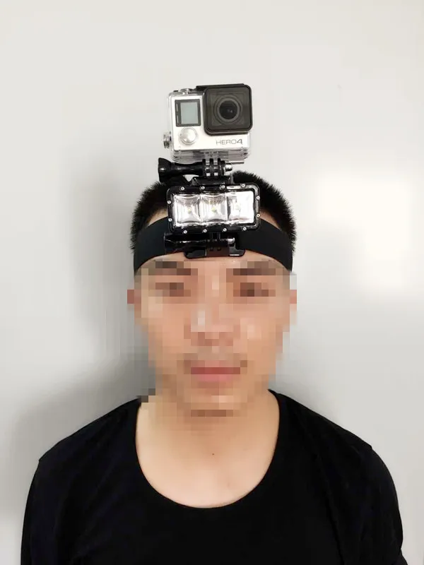 Светодиодный подводный фонарик для дайвинга, лампа для Gopro Hero 9, 8, 7, 5, Session, SJ4000, SJ8910, Xiaomi yi 4k, Mijia EKEN H9 (art.: 7896ff6bf) - 7896ff6bf