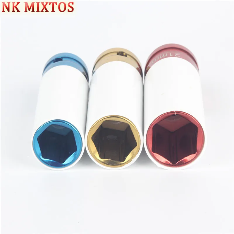 NK MIXTOS 3 шт. 1/2 дюймов 17 мм 19 21 сплав тонкий настенный автомобиль колесо Глубокий