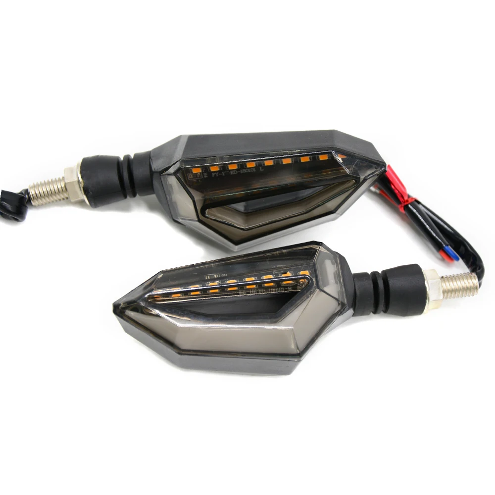 Motorcycle Turn Signal Indicators Amber Light LED For Kawasaki VULCAN S 650 cc Tourer ZZR600 W800 ZZR ZX10R ZX7R ZXR 400 H2 636 |
