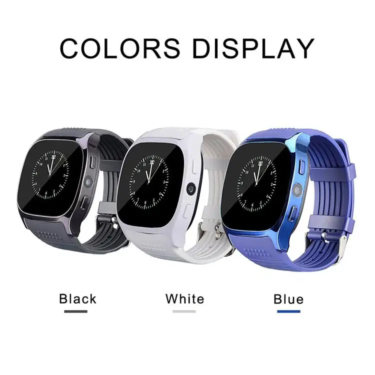 Смарт часы спортивные для взрослых с камерой Facebook Whatsapp поддержка sim карты TF Smartwatch