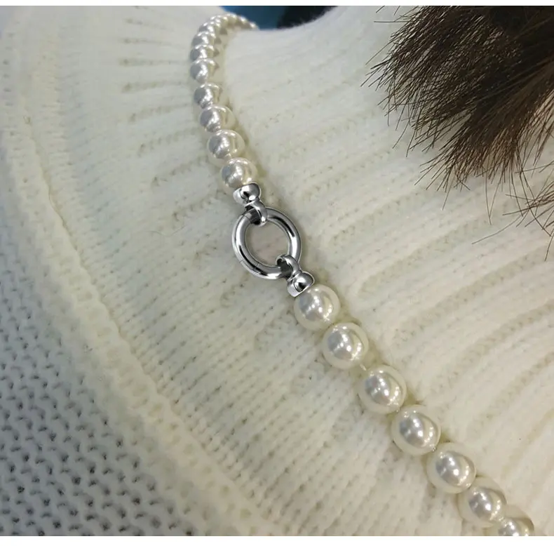 

925 Sterling Silver Lock Clasps End Caps Connector Clasps Fine Jewellery Accessories 15mm 16mm 18mm 20mm 4 Sizes SC-CZ131