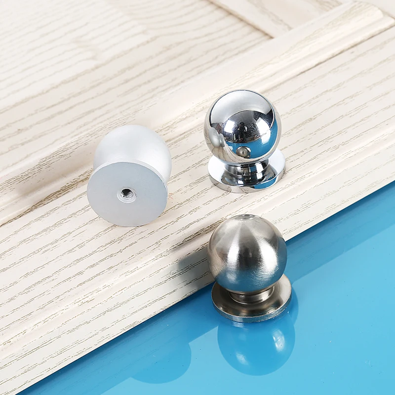 5 шт. круглые ручки ящика алюминиевый сплав гардероб Тянет Кухня Кабинета ручек