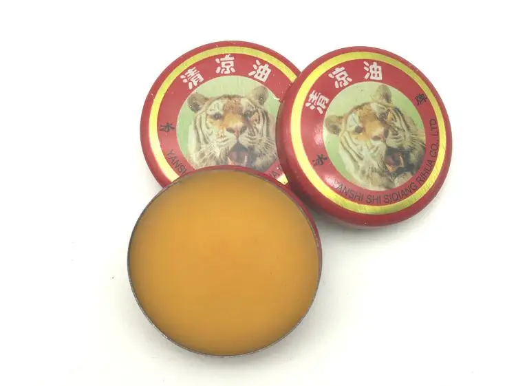 

60pcs Chinese Tiger Balm Red Refresh Oneself Treatment Of Influenza Cold Headache Dizziness Muscle Massager Relax Essential Oil