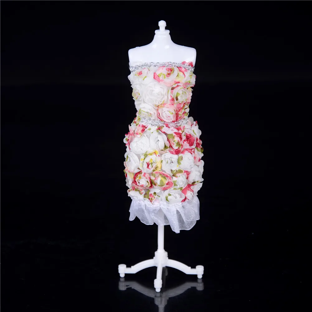 

Lovely New Flower Dress for dolls 11.0"-11.8" Fashion Skirt Wedding Dress for doll House Party Clothing Best Girl Gift