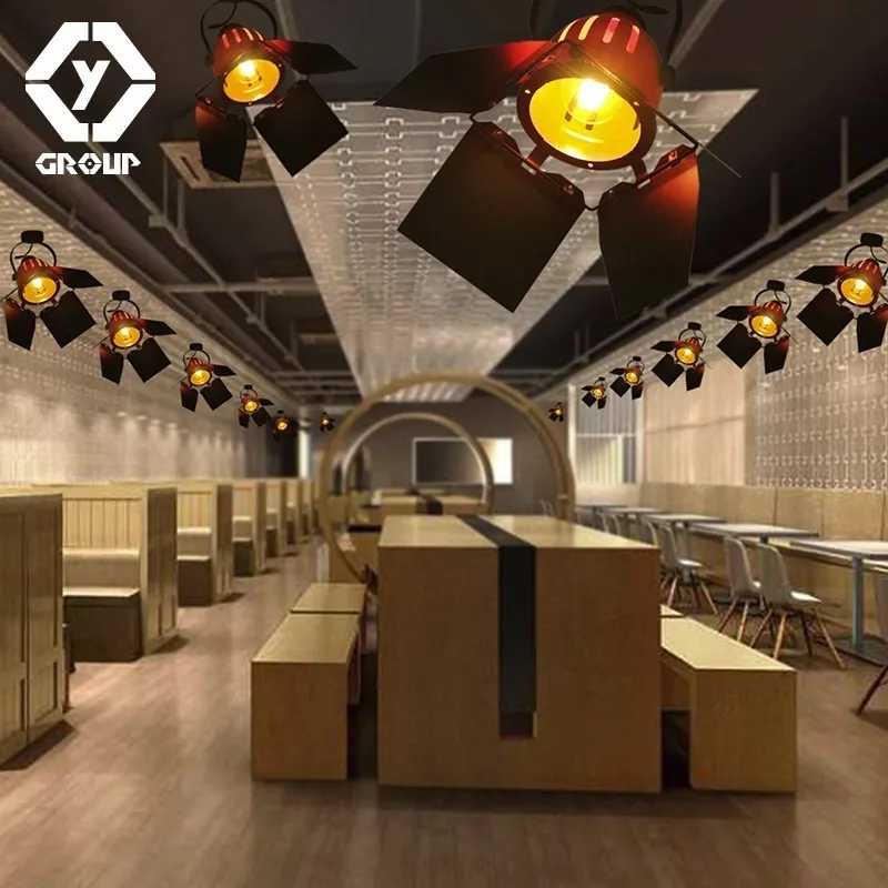 Oygroup потолочный светильник E27 патрон промышленных Освещение Домашний декор для