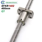 Миниатюрные шариковые винты TBI C7 SFK 1402 400 мм с шариковой гайкой SFK1402 14 мм шариковый винт SFK 2 мм