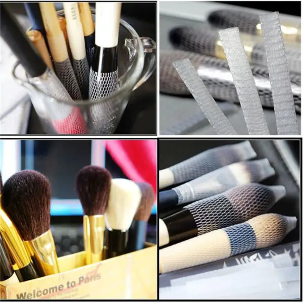 Косметическая Кисть для макияжа сетчатая крышка Сетчатая Оболочка защита jk17|make