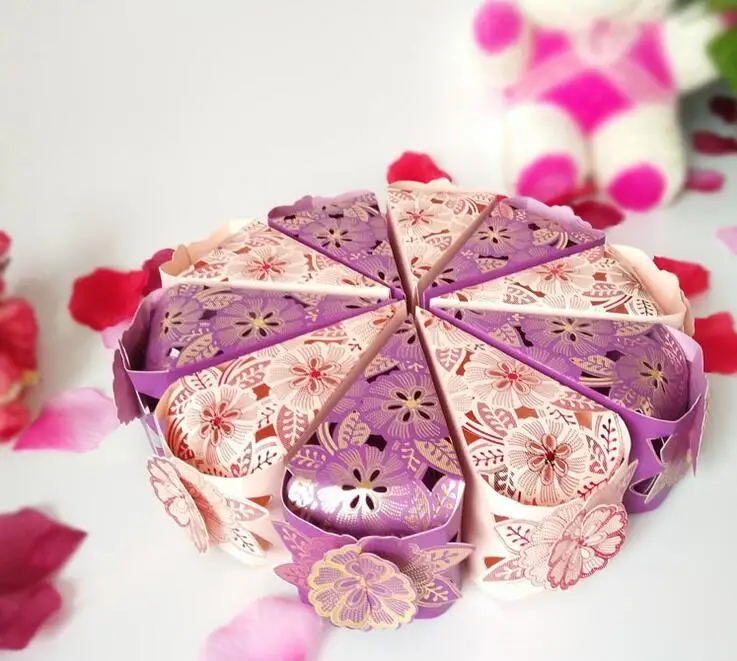 Ажурная Сладкая коробка креативные корейские свадебные принадлежности