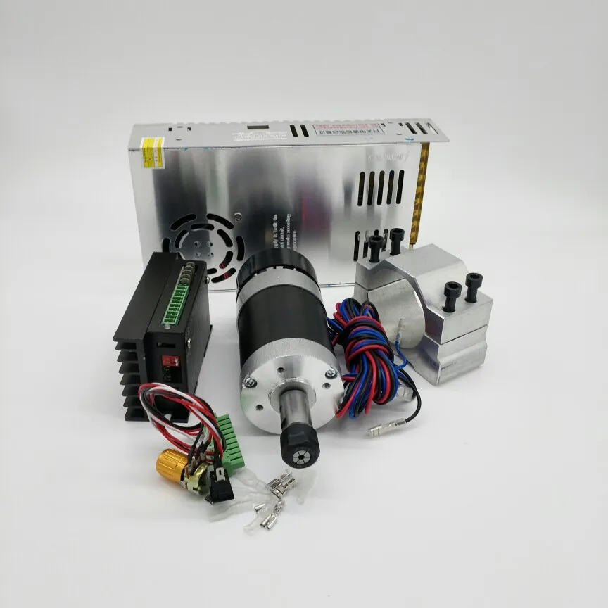 Гравировальная машина для самостоятельной сборки шпиндель без щеток 400 Вт с ER11 +