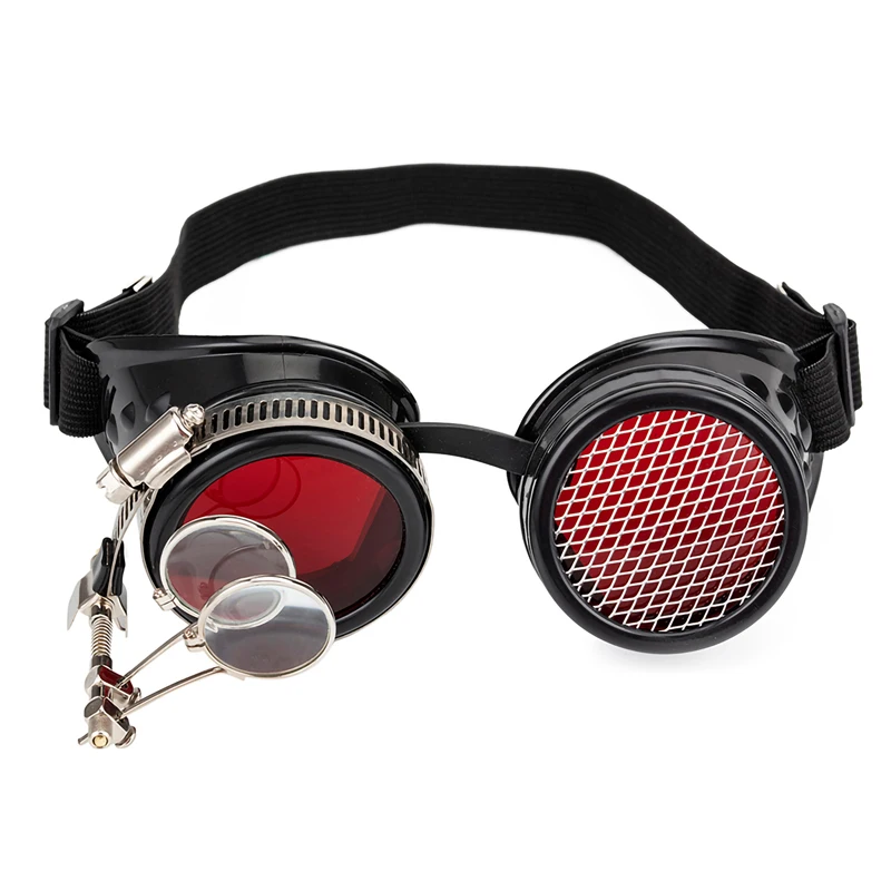 Стимпанк сварочные очки Косплей новые модные мужские женский калейдоскоп Rave