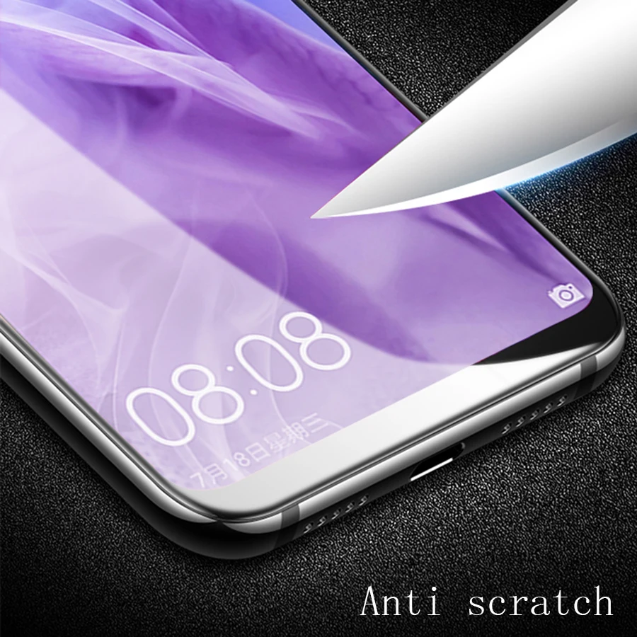9D Защитная пленка для экрана из стекла Huawei honor 8x 7x 6x 20 20i Передняя крышка чехол 10 v9