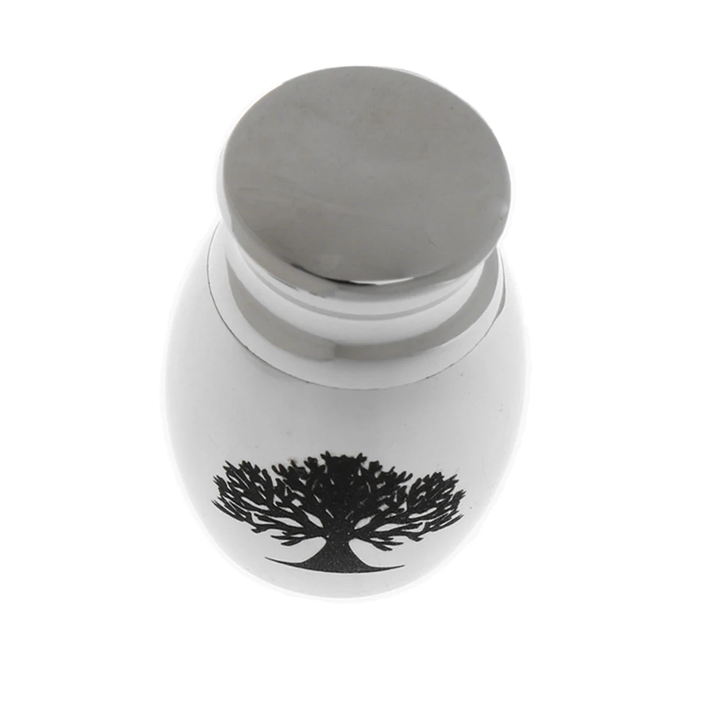Mini Stainless Steel Funeral Cremation Urn Container Tree Of Life | Украшения и аксессуары