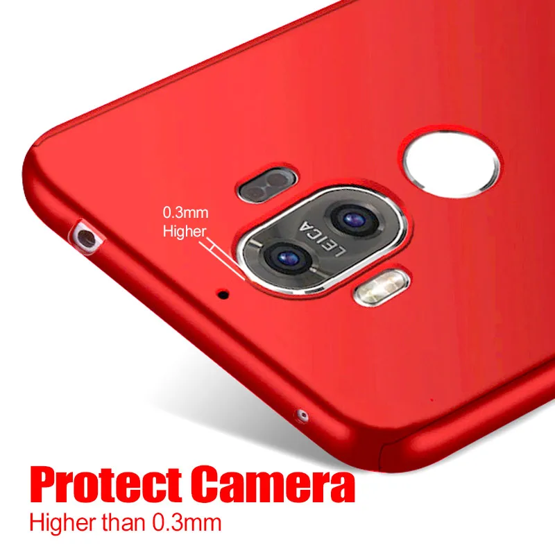 High Quality 360 Degree Full Cover Case For Huawei P20 Mate 20 Lite Pro Phone Cases With Glass | Мобильные телефоны и