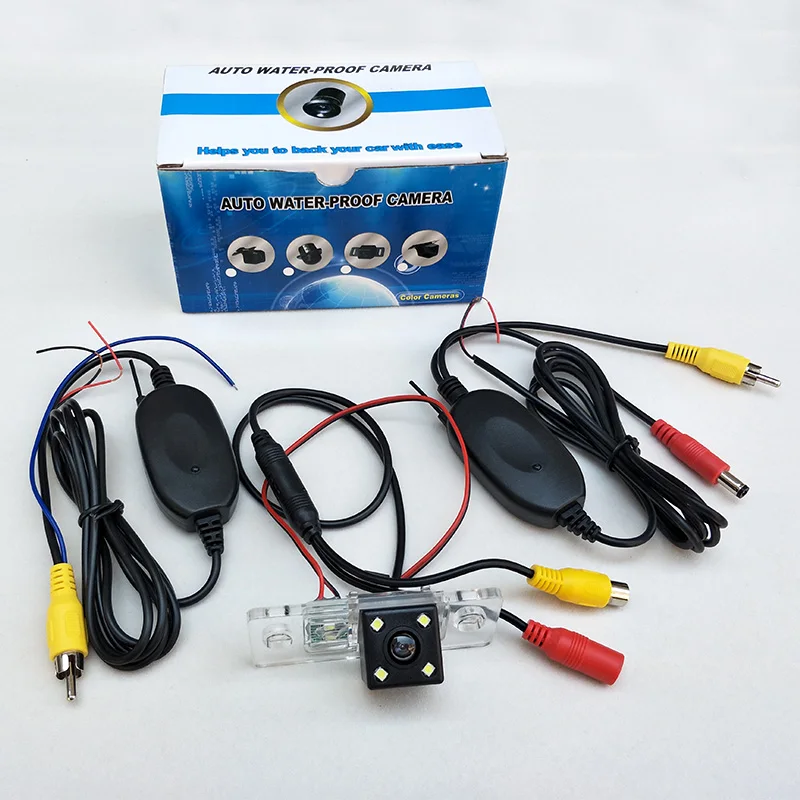 Для Volkswagen VW CC/Passat CC 2007 ~ 2012/RCA AUX беспроводной/HD широкоугольный объектив/CCD ночное