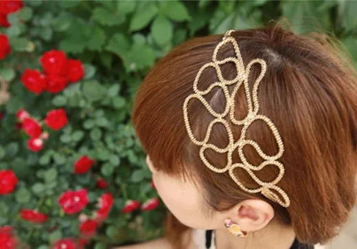 Рождественский ободок для волос эластичная трикотажная повязка на голову летняя