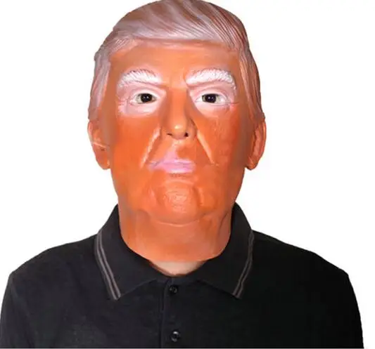 2016Hot распродажа взрослых Размеры Новый Дональд Трамп маска миллиардер