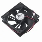 10 шт. Gdstime 92 мм 92x92x25 мм DC 12 В 2-контактный шарикоподшипник компьютера ПК охлаждающий кулер радиатор вентилятор