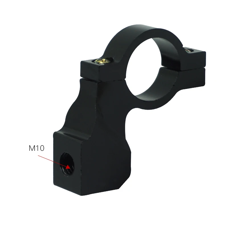 Black(M10) 2шт 8 м 10 м универсальный для мотоцикла, велосипеда, вездехода заднего вида кронштейн для зеркала держатель адаптера зажимной винт алюминиевый 22 мм 7/" Руль - Цвет: Black(M10)