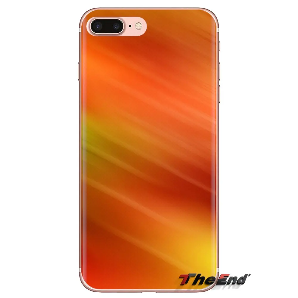 For HTC One U11 U12 X9 M7 M8 A9 M9 M10 E9 Plus Desire 630 530 626 628 816 820 830 Abstract Orange Art Silicone Phone Shell Cases |