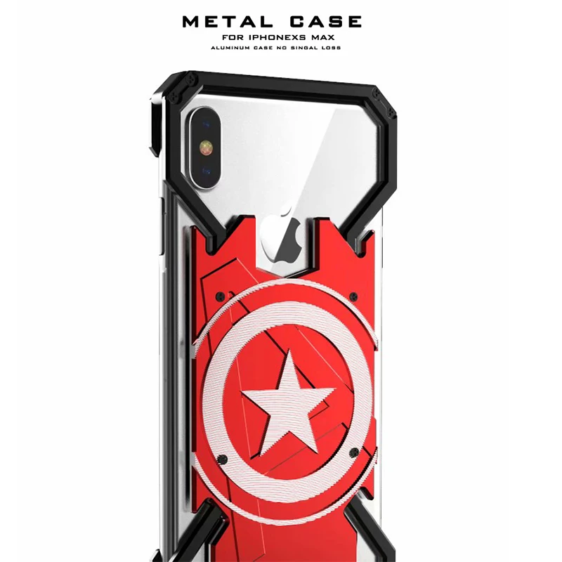 Новый Алюминиевый металлический бампер противоударный чехол для iPhone XR XS Max