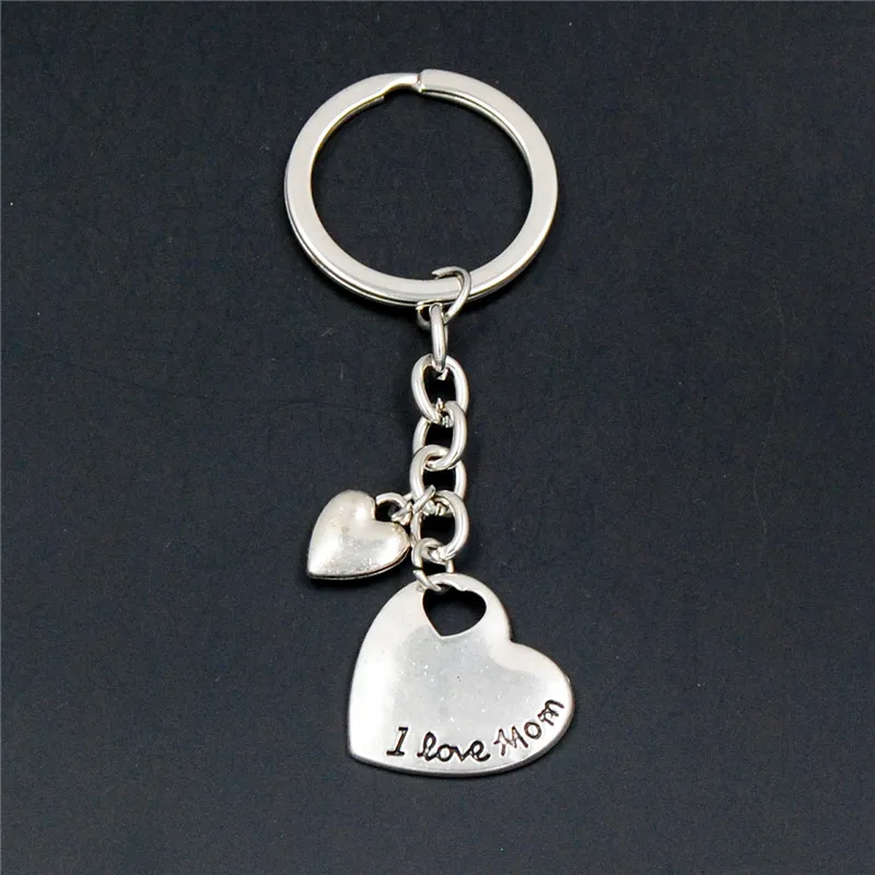 

1PC Super Mom Key Chain Round Key Ring Diy Mother's Day Gift For Mother
