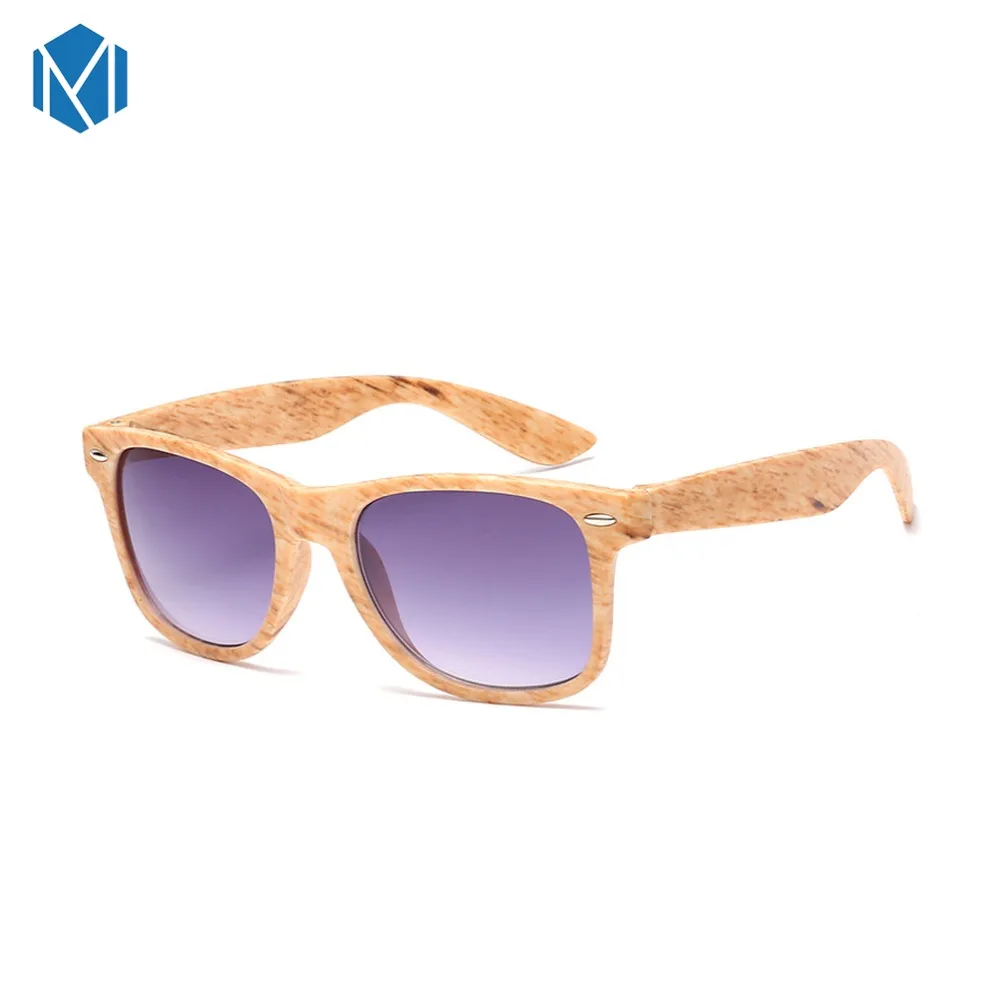 Мужские и женские солнцезащитные очки MISM винтажные бамбуковые в стиле ретро
