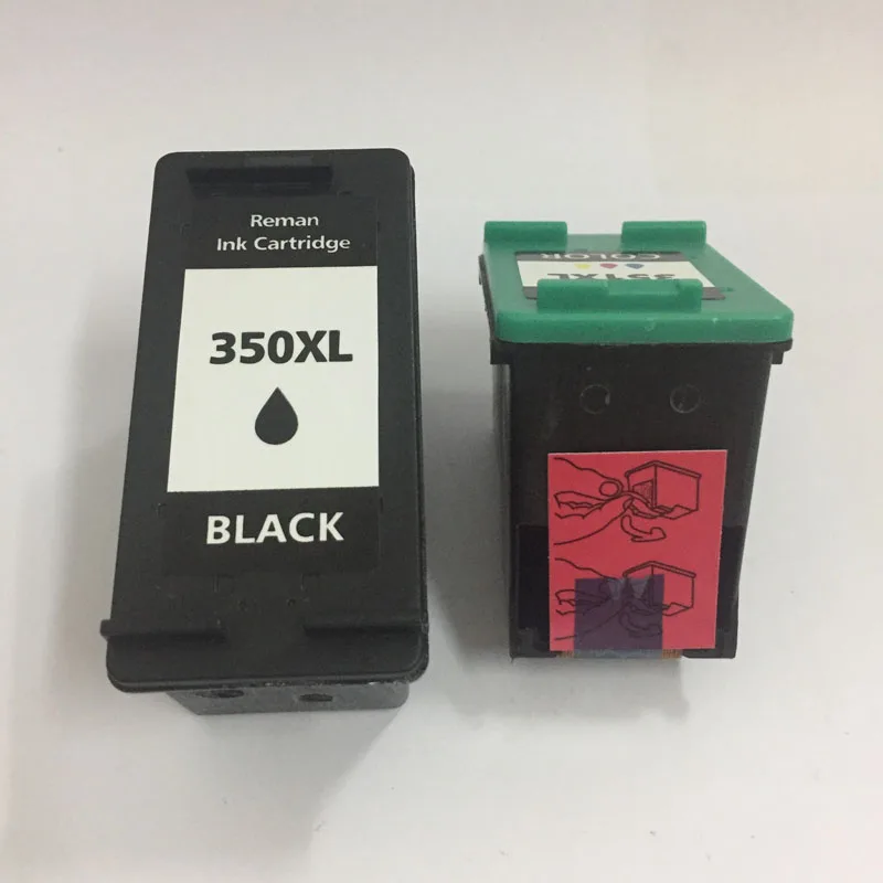 Совместимый картридж Vilaxh для HP 350 351 xl Photosmart C4480 C4280 C4580 C5280 Officejet J5780 J5730 | Компьютеры