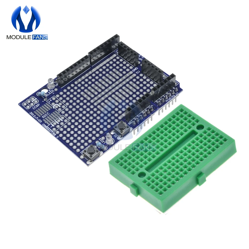 Proto защитный Прототип платы расширения SYB-170 Mini паяльная макетная плата для Arduino R3